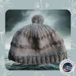 PAP17BON003 - Bonnet Gris Pompon au Tricot (2)