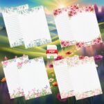 Ajoute fraîcheur et vitalité à ton bureau avec ma Collection Bloc-Notes Fraîcheur printanière, pratique, esthétique et inspirée de la nature.