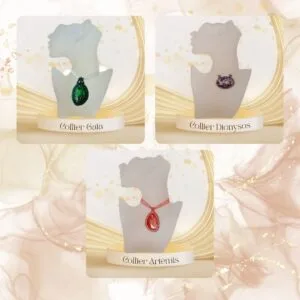 🌿 Collier Artémis, Dionysos ou Gaia 💫