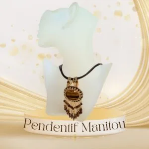 💎 Collier Manitou - Élégance et mystère amérindien