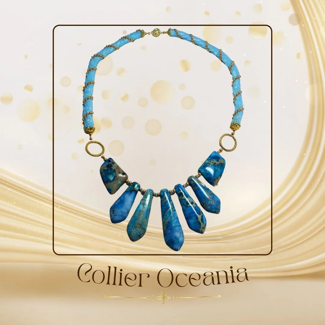 💎 Collier Océania - Le Lagon du Pacifique – Image 3