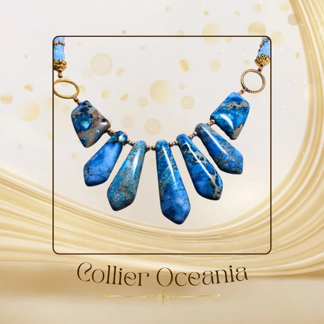 💎 Collier Océania - Le Lagon du Pacifique – Image 2