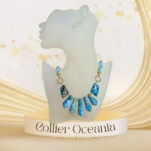 💎 Collier Océania - Le Lagon du Pacifique