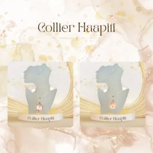 💎 Collier Haapiti - Élégance Double Face