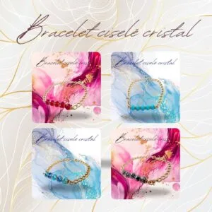 💎 Bracelets en cristal ciselé : éclat et élégance