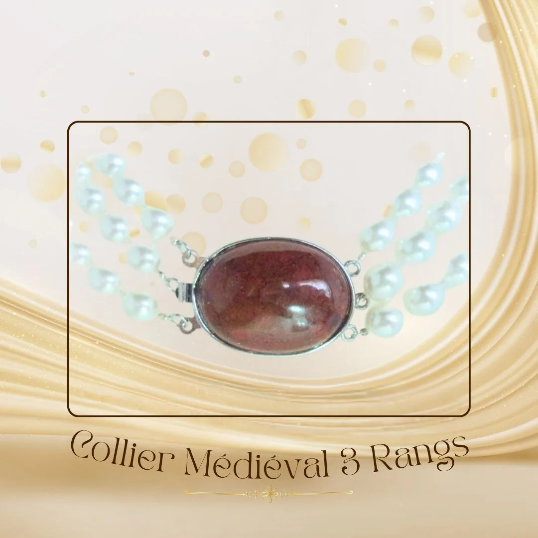 💎 Collier Multirangs - Élégance médiévale – Image 2