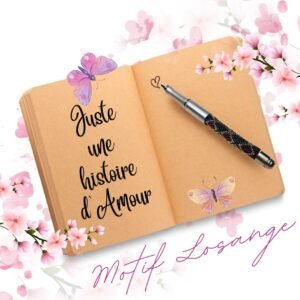 Découvre le Stylo-Bille Losange : élégant, performant, avec motifs faits main et perles Miyuki. Une écriture fluide et un design unique.