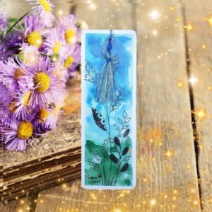 🌸 Marque-Page Rêverie Florale - Art & Nature en Lecture