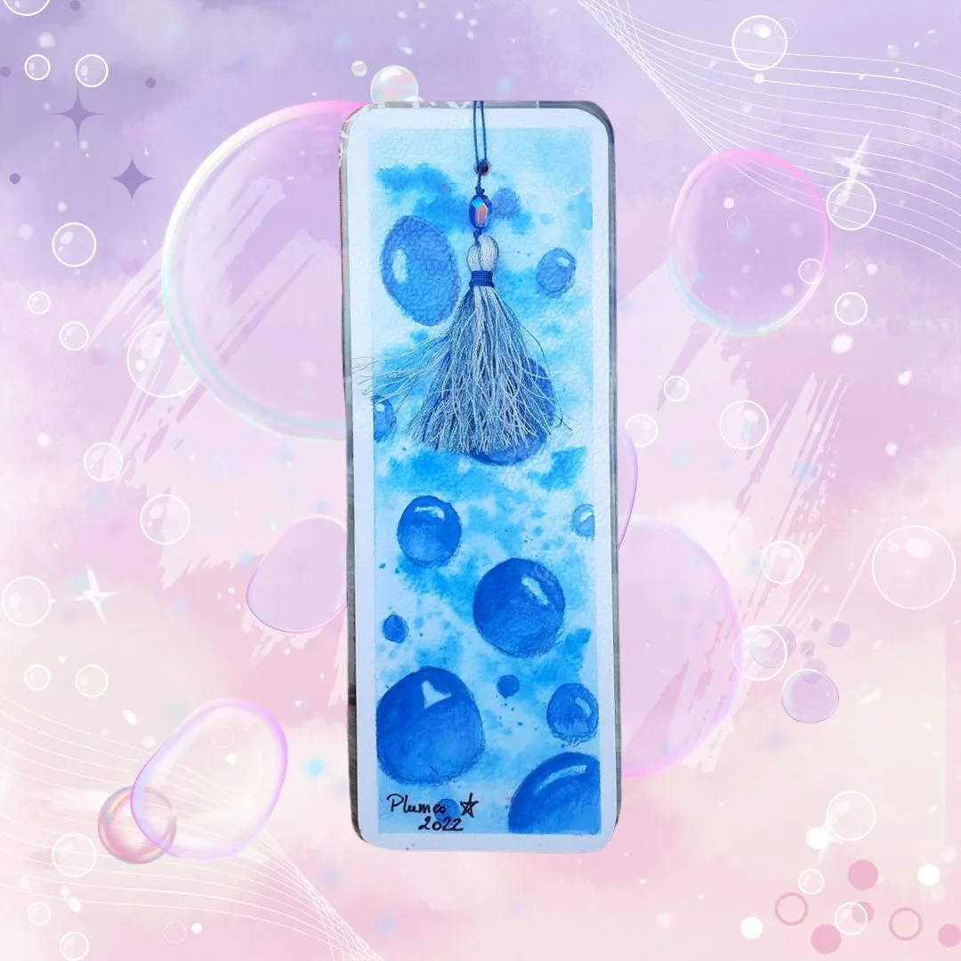 🫧 Marque-Page Bulles Magiques - Élégance & Sérénité