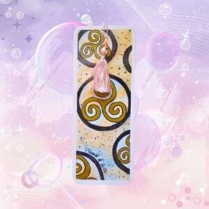 ⚛️ Marque-Page Triskel Lumineux - Éclat de Bretagne