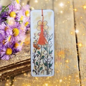 🌸 Marque-Page Fleurs Sauvages - Élégance Artistique