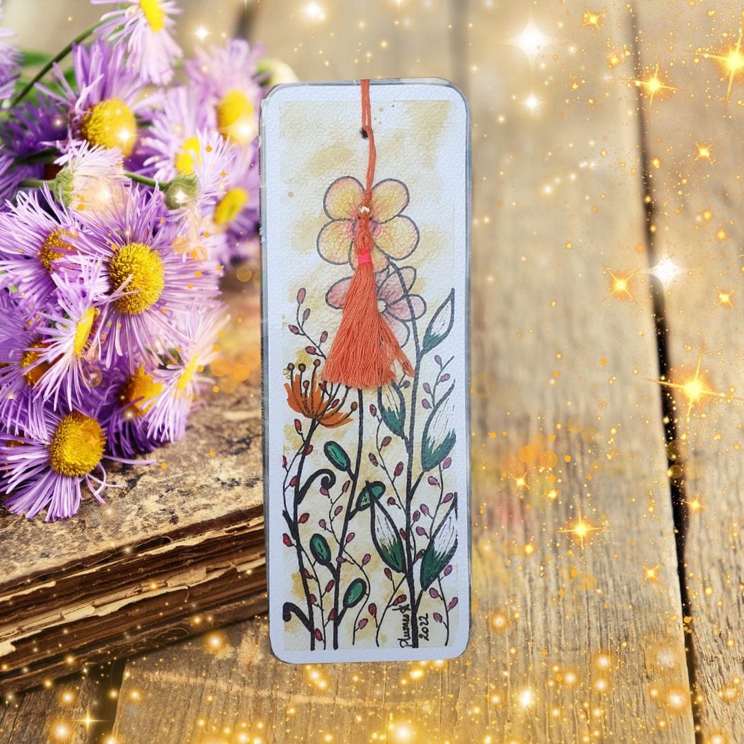 STA22MP008-Marque-Pages - Éclat de Fleurs Sauvages