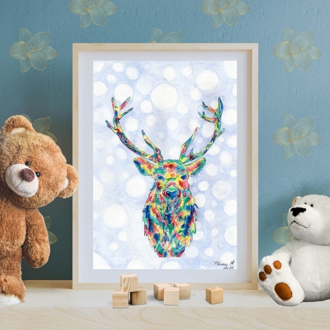 STA22PAINT001 - Le reve d'un cerf (3)