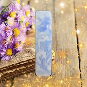 🌸 Marque-Page Fleurs Floues - Élégance & Art