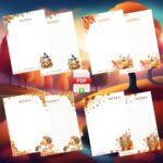 STA24BN030 - Collection Automne Craque pour ma Collection Bloc-Notes Automne : design inspirant, impression de qualité et flexibilité pour un bureau pratique et décoratif.