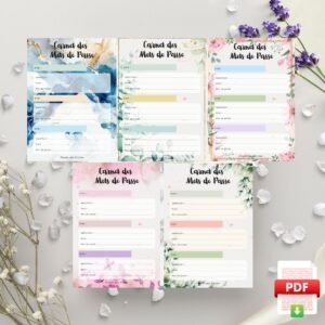 Collection Carnet de mots de passe