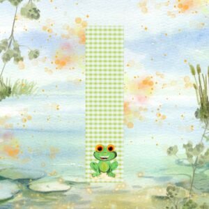 🐸 Marque-Page Grenouille Aventureuse - Joie & Nature