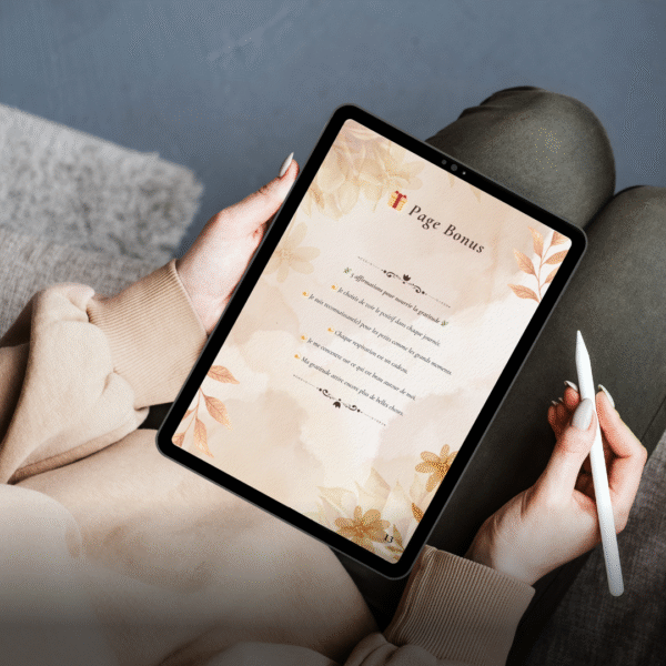 ✨ Un carnet gratuit pour semer la gratitude en toute simplicité
