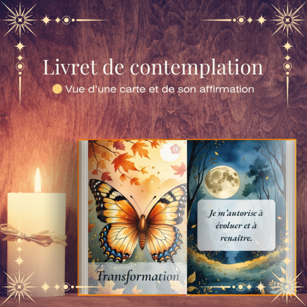 Oracle de la pleine lune des moissons – livret de contemplation de 176 pages en PDF