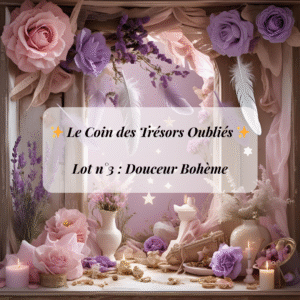 Trésors bohèmes : bijoux, papeterie et accessoires artisanaux, derniers exemplaires. 🌺 Douceur Bohème vous invite à la poésie et à l’élégance.