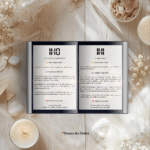 heures-magiques-exemple Promotion du guide digital Les Heures Magiques – illustration poétique et lumineuse, titre et sous-titre visibles, invite à découvrir les heures miroirs et leur signification.